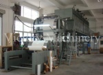 Thermal coating paper machine