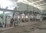 Thermal coating paper machine